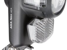Koplamp Axa Nox City - 4 Lux -Auto/off - zwart