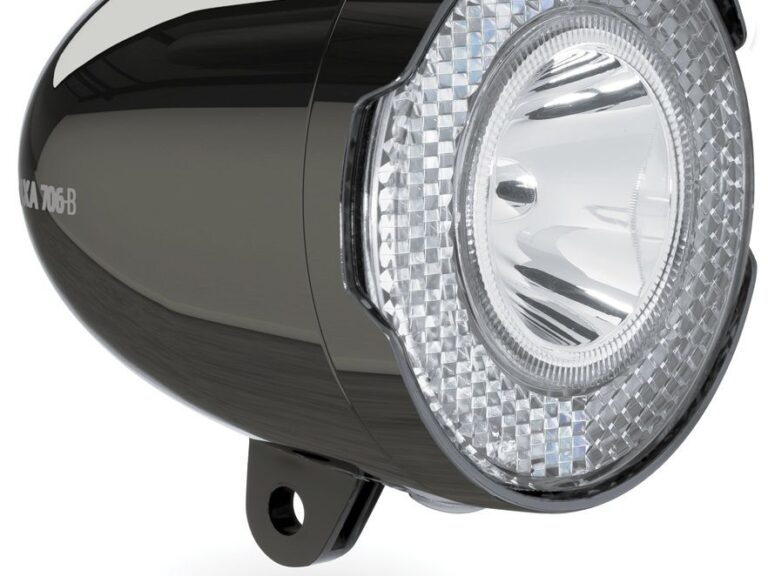 Koplamp Axa 706 15 Lux - zwart