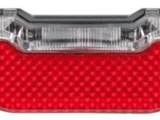 Dragerachterlicht Axa Blueline Steady E 6-12V 50 mm- rood