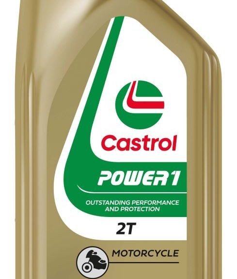 2 takt olie Castrol Power 1 - vol syntetisch - 1 liter
