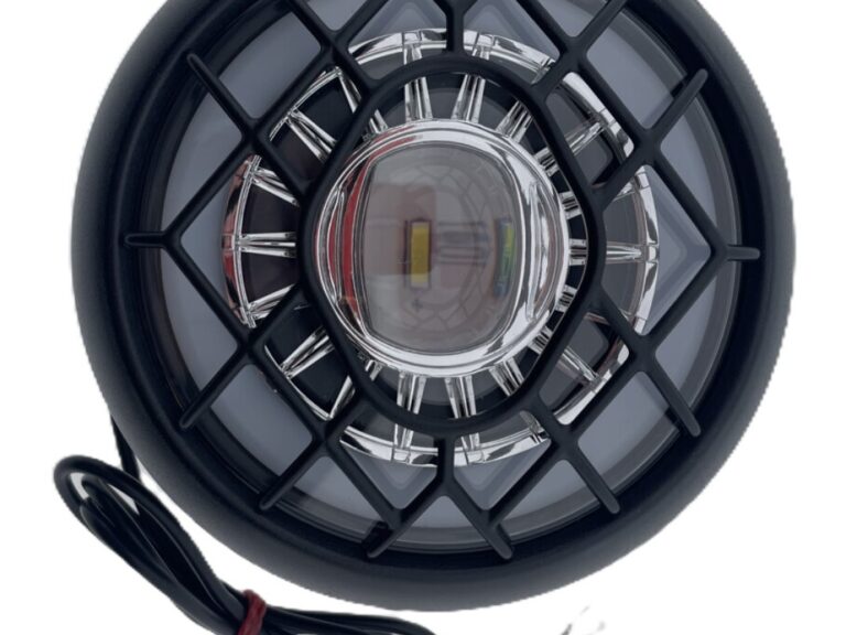 Fatbike koplamp IKZILIGHT Bulls-Eye - zwart