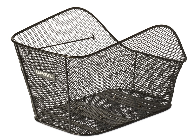 Achtermand Basil Icon L Multisystem - zwart