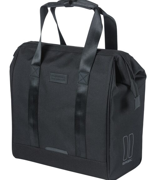 Fietsshopper Basil Grand MIK Hooks 23L 12 x 35 x 35 cm - zwart