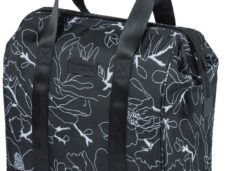 Fietsshopper Basil Grand Flower MIK 23L 12 x 35 x 35 cm - zwart