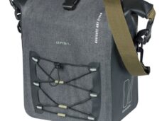 Enkele tas Basil Navigator Storm M MIK 12-15L 14 x 25 x 36 cm  - zwart