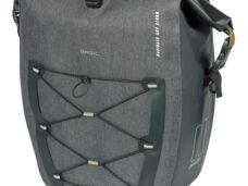 Enkele tas Basil Navigator Storm L MIK 25-31L 15 x 27 x 41 cm - zwart