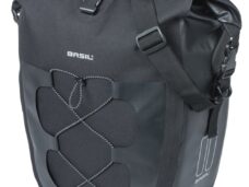 Enkele tas Basil Navigator Waterproof L MIK 25-31L 14 x 26 x 42 cm - zwart
