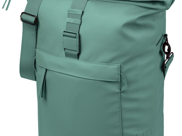 Fietsschoudertas Basil Brooklyn MIK 17L 14 x 32 x 40 cm - groen