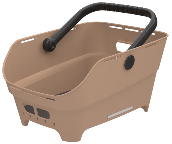 Fietsmand Basil Cento Neo achter 46 x 23 x 14 cm - zand