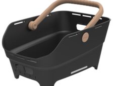 Fietsmand Basil Cento Neo MIK achter 46 x 23 x 14 cm - zwart