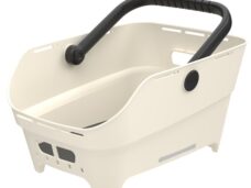 Fietsmand Basil Cento Neo MIK achter 46 x 23 x 14 cm - wit