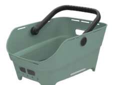 Fietsmand Basil Cento Neo MIK achter 46 x 23 x 14 cm - groen