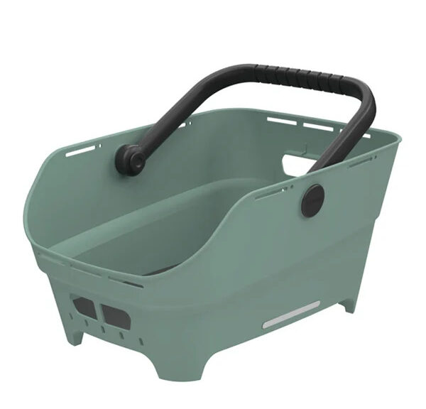 Fietsmand Basil Cento Neo MIK achter 46 x 23 x 14 cm - groen