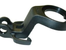 Koplamphaak Busch und Müller stuurmontage 1 1/8" - zwart