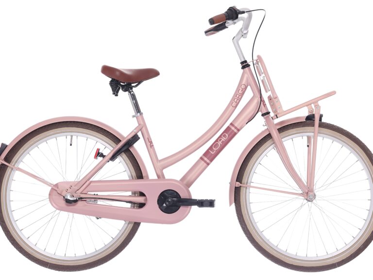 Kinderfiets Bikefun Load 24 inch met Nexus 3 versnelling/remnaaf - Mahogany-Roze