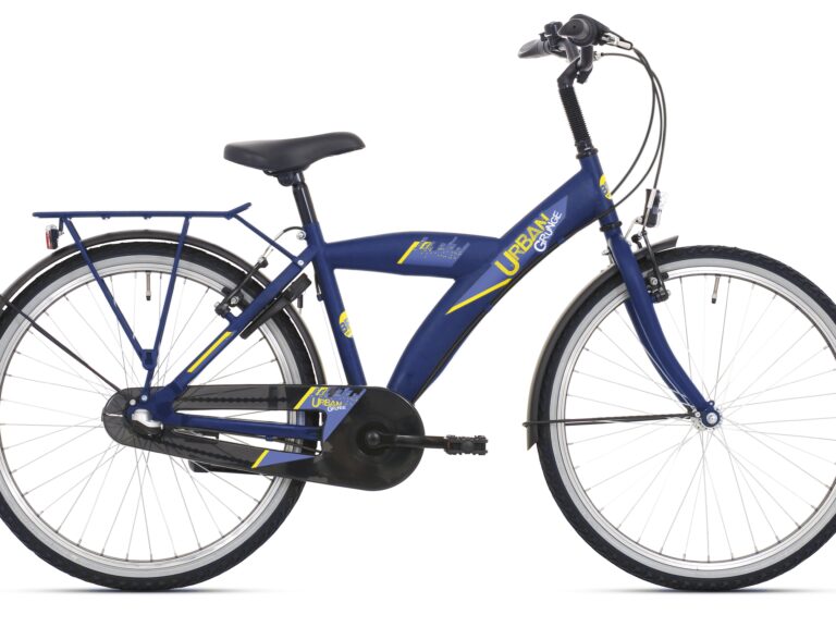 Kinderfiets Bikefun Urban City 26 inch  met Nexus 3 versnelling/remnaaf - Kobalt Mat Blauw