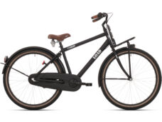 Kinderfiets Bikefun Load 20 inch met remnaaf - Mat Zwart