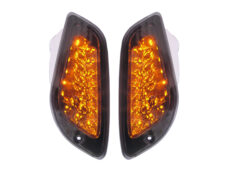 Blinkerset Vespa LX-50/125/150 Black Line LED - links und rechts/vorne