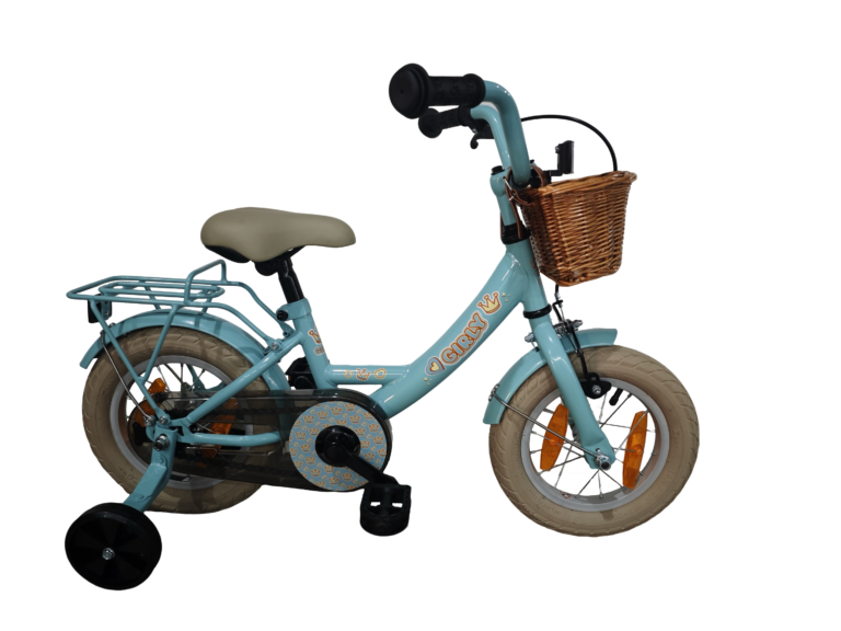 Kinderfiets Bikefun Girly 12 inch - met mandje