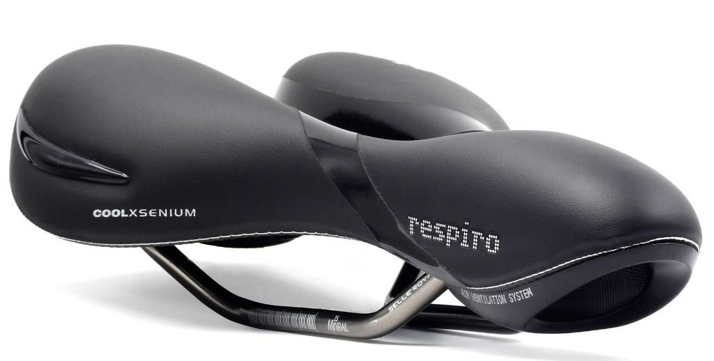 Fietszadel Selle Royal Respiro Athletic 45° - zwart - Afbeelding 3