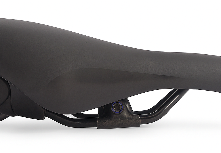 Fietszadel Selle Royal Rio Unitech Moderate 60° - zwart - werkplaatsverpakking