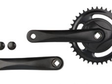 Crankstel Vinty 38T - 170 mm crankarm - zwart