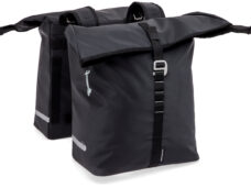 Dubbele fietstas New Looxs Cantos Bag Double MIK 2.0 - 36 liter - 30 x 16 x 36 cm (2x) - Black