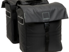 Neue Looxs Leeds Doppel-Fahrradtasche – 38 Liter – 33 x 18 x 38 cm (2 Stück) – Schwarz