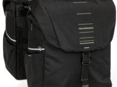 Dubbele fietstas New Looxs Vigo Double MIK 2.0 - 40 liter - 30 x 19 x 40 cm (2x) - Black-Green