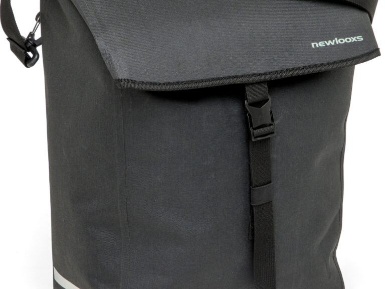 Enkele fietstas New Looxs Hamar Single - 19 liter - 32 x 16 x 40 cm - Anthracite