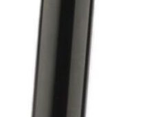 Zadelpen Post Moderne verend pm-207 350/27.2 - zwart