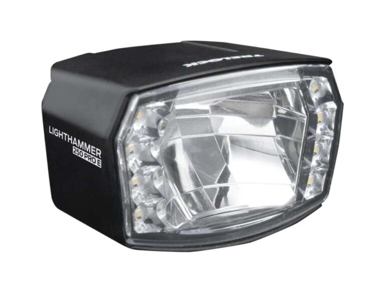 Koplamp Trelock LS 990 Lighthammer Pro voor E-bike incl. FP adapter - zwart