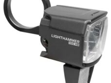Koplamp LS 890 Lighthammer 100 voor E-bike incl. stuur adapter - zwart