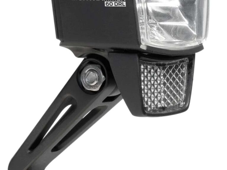 Koplamp Trelock LS 805-T Lighthammer 80 Lux voor dynamo - zwart