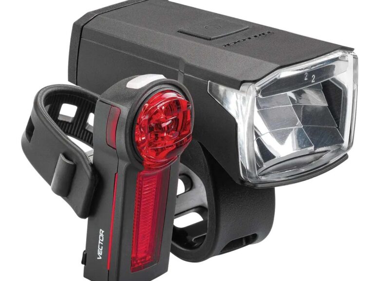 Verlichtingsset Trelock LS 440 + LS 740 USB - zwart