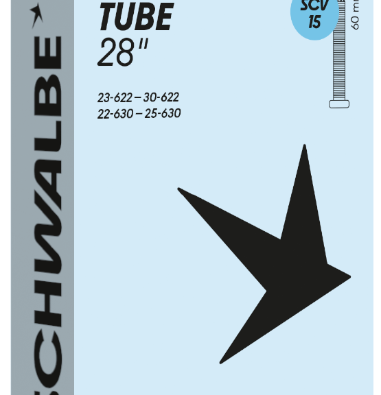 Binnenband Schwalbe SCV15 (28'') - 23/30-622/630 - 60 mm ventiel