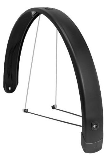 Spatbord achter Eurofender Tempo Square 28 inch 65m - zwart