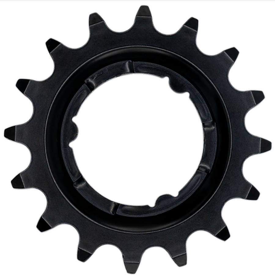 Tandwiel KMC Voor Shimano 16T O-MO Staal 3/32 inch - Zwart
