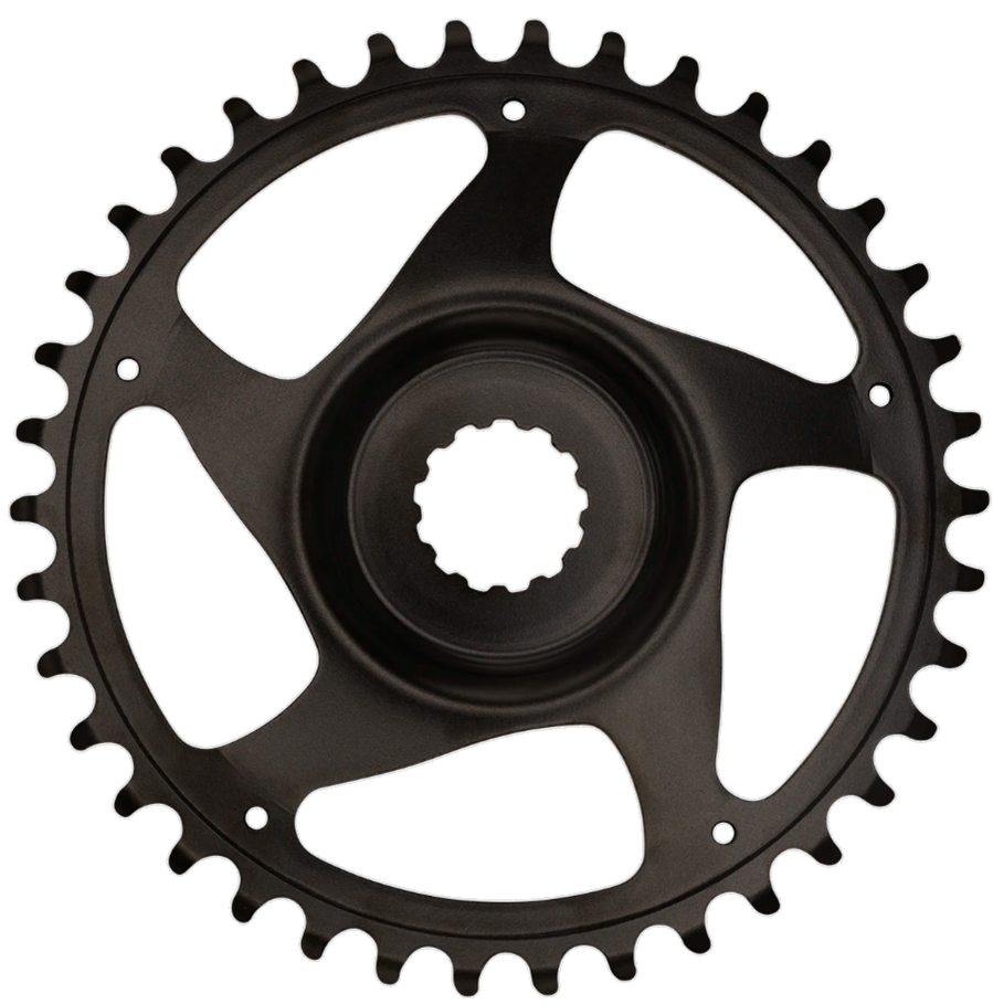 Kettingblad 38T KMC - geschikt voor Bosch generatie 3 - zwart - 25 stuks in werkplaatsdoos