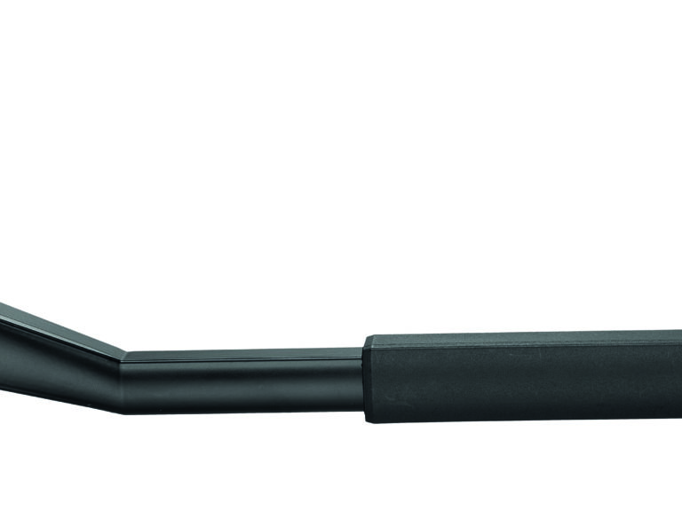 Fietsstandaard 26-28" Ursus Mooi achterbrugmontage - met 18 mm bevestigingsplaat - zwart