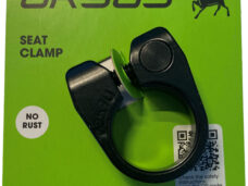 Zadelpenklem Ursus ø25.7 mm aluminium  - zwart