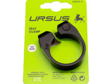Zadelpenklem Ursus ø40.0 mm aluminium - zwart