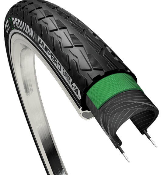 Buitenband CST Xpedium ampero 40-622 - zwart