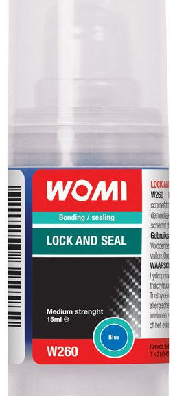 Womi W260 Lock and Seal Blue 15ml