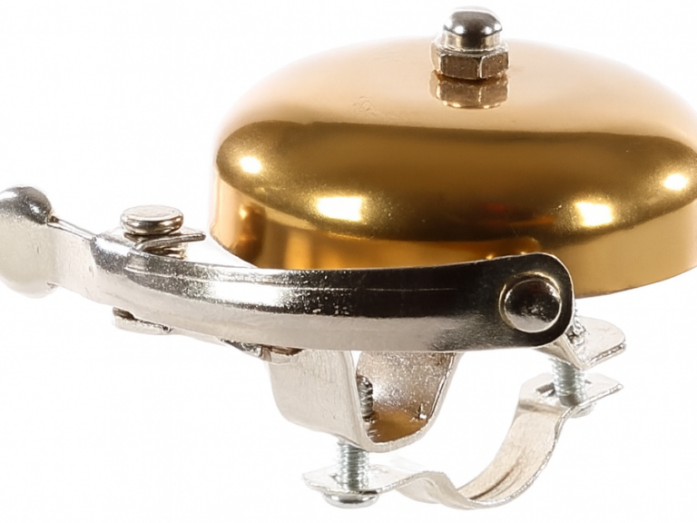 Mirage Fietsbel Retro Classic - 60 mm - goud