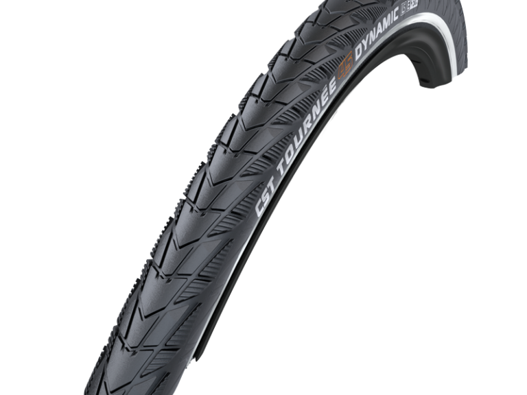 Buitenband CST Tournée 45 Dynamic 26 x 1.75" / 47-559 mm - zwart met reflectie