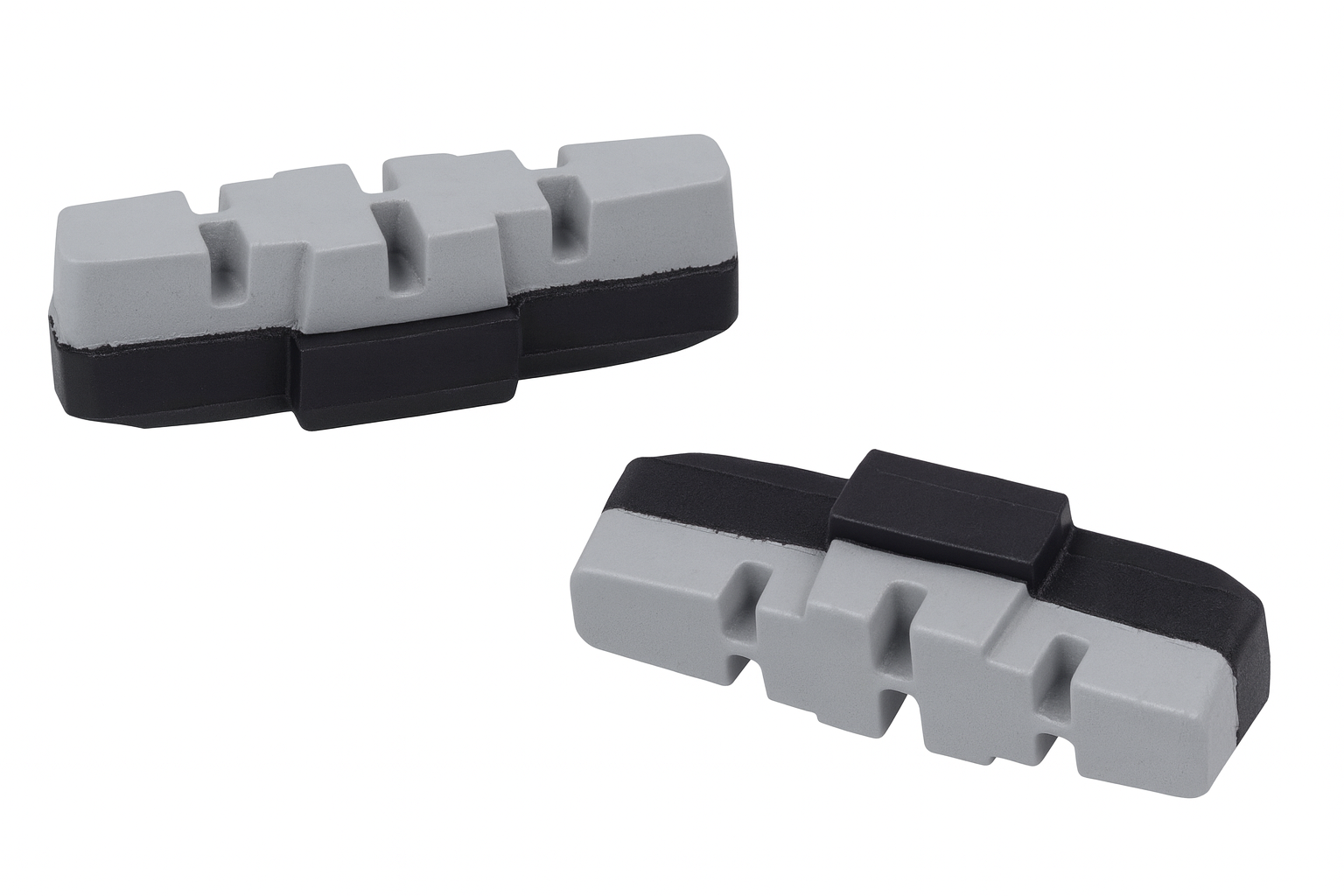 Rembloksets Elvedes power pads Magura HS11 / HS33 - grijze compound (op kaart)