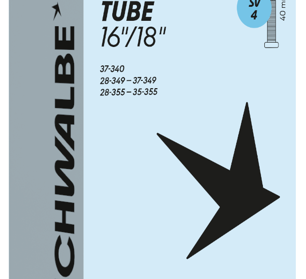 Binnenband Schwalbe SV4 (16-18'') 28/37-340/355 - 40mm ventiel