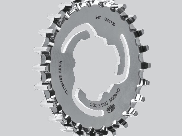Achtertandwiel Gates CDC Center Track 24T Shimano IGH - CRMO staal