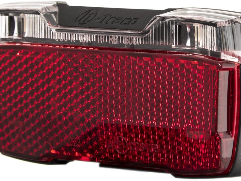 Achterlicht Herrmans H-Trace 50mm LED Batterij - zwart